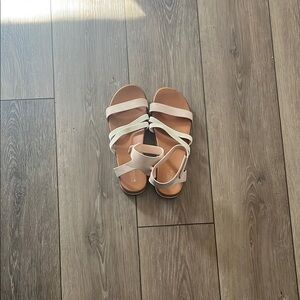 Women's Cream Sandals